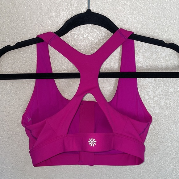 Athleta A-C Ultimate Zip Front Bra XS NWOT - Picture 8 of 11